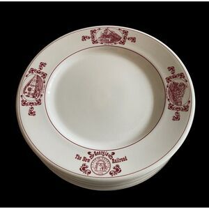 Vintage Shenango China New Georgia Railroad Restaurant Ware 9.5" Dinner Plate (2